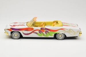 Chevrolet Impala Lowrider White Metallic Hot Wheels 1:18 27635 Metall - pilt 4/8