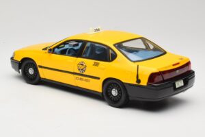 Chevrolet Impala Takso Maisto 1:18 36617 Metall - pilt 7/8