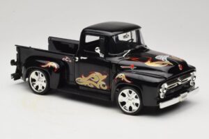 Chevrolet Old School Cody Project Truck & Chopper Set Joyride 1:18 33911 Metall - pilt 6/8