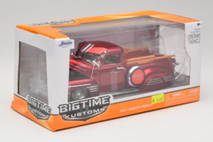 Chevrolet Pickup Bigtime Kustoms Punane Jada 1:24 96802 Metall - pilt 2/3