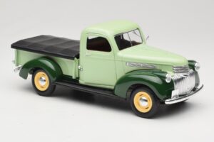 Chevrolet Pickup Roheline Solido 1:18 8063 Metall - pilt 6/8