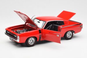 Chrysler Charger E49 Punane AUTOart 1:18 71505 Metall - pilt 2/8