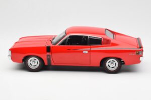 Chrysler Charger E49 Punane AUTOart 1:18 71505 Metall - pilt 4/8