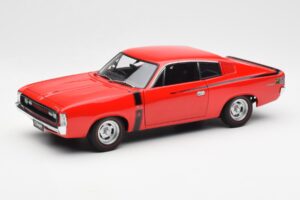 Chrysler Charger E49 Punane AUTOart 1:18 71505 Metall