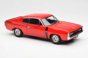 Chrysler Charger E49 Punane AUTOart 1:18 71505 Metall - pilt 6/8