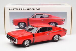 Chrysler Charger E49 Punane AUTOart 1:18 71505 Metall - pilt 8/8