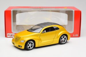 Chrysler Pronto Cruizer Kuld Maisto 1:18 37800 Metall - pilt 8/8
