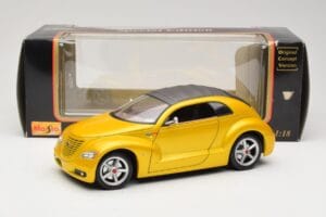 Chrysler Pronto Cruizer Kuldne Maisto 1:18 50338 Metall - pilt 8/8