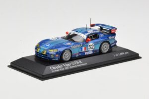 Chrysler Viper GTS-R #52 S. Belloc / F. Cochet / T. Treluyer 24 Hours of Le Mans 2002 Minichamps 1:43 499921452 Metall - pilt 2/4