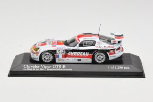 Dodge Viper GTS-R #58 C. Bouchut / Belloc / Monteiro Le Mans 24 Hours 2001 Minichamps 1:43 400011458 Metall