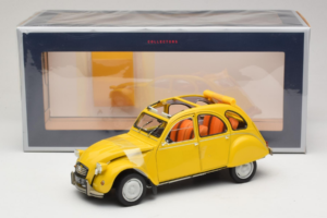 Citroen 2CV 6 Club Mimosa Yellow Norev 1:18 181496 Metall - pilt 6/6