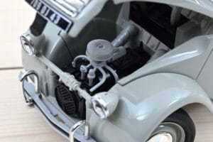 Citroen 2CV AZAM Roosa Hall Norev 1:18 181430 Metall - pilt 3/3