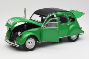 Citroen 2CV Bamboo Roheline Minichamps 1:18 150111502 Metall - pilt 2/8