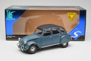 Citroen 2CV Bleu Nuit Solido 1:18 8028 Metall - pilt 6/6