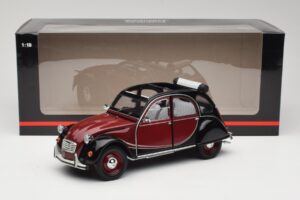 Citroen 2CV Charleston Punane Minichamps 1:18 150111501 Metall - pilt 8/8