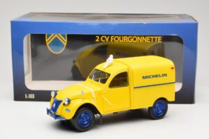 Citroen 2CV Fourgonnette Michelin Bibendum Norev 1:18 181502 Metall - pilt 6/6