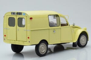 Citroen 2CV Furgonette AK350 Pastis Kollane Norev 1:18 181488 Metall - pilt 3/8