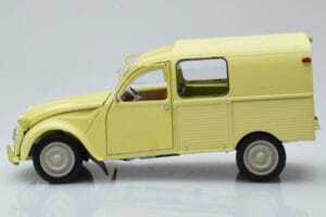 Citroen 2CV Furgonette AK350 Pastis Kollane Norev 1:18 181488 Metall - pilt 4/8