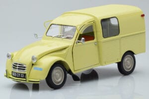 Citroen 2CV Furgonette AK350 Pastis Kollane Norev 1:18 181488 Metall