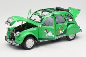 Citroen 2CV Roheline Norev 1:18 181513 Metall - pilt 2/8