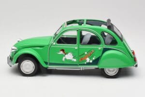 Citroen 2CV Roheline Norev 1:18 181513 Metall - pilt 4/8