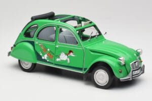 Citroen 2CV Roheline Norev 1:18 181513 Metall - pilt 6/8