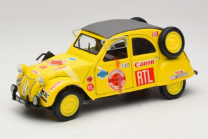 Citroen 2CV Rally Kollane Maisto 1:18 56032 Metall