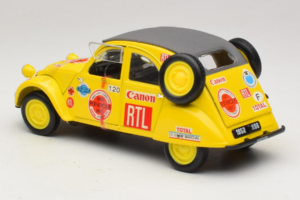 Citroen 2CV Rally Kollane Maisto 1:18 56032 Metall - pilt 5/6