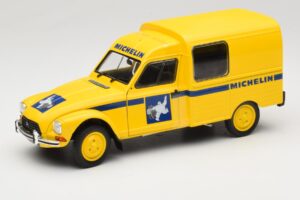 Citroen Acadiane Michelin Kollane Solido 1:18 S1800406 Metall