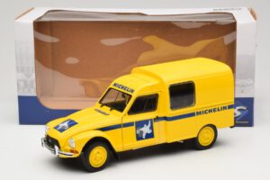Citroen Acadiane Michelin Kollane Solido 1:18 S1800406 Metall - pilt 6/6