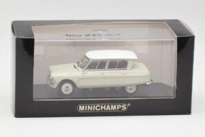 Citroen Ami 6 Valge Minichamps 1:43 400111660 Metall - pilt 4/4
