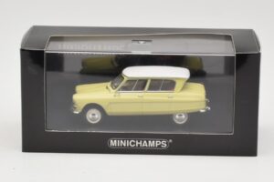 Citroen Ami 6 Kollane Valge Minichamps 1:43 400111661 Metall - pilt 4/4