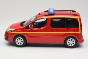 Citroen Berlingo II Pompiers Punane Norev 1:18 181641 Metall - pilt 3/6