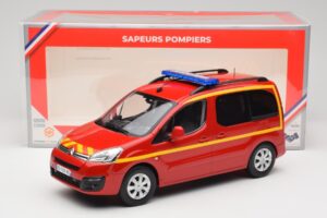 Citroen Berlingo II Pompiers Punane Norev 1:18 181641 Metall - pilt 6/6