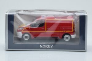 Citroen Jumpy Van Sapeurs Pompiers Punane Norev 1:43 155822 Metall - pilt 4/4