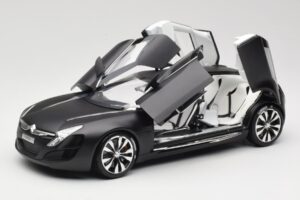 Citroen C-Metisse Matte Black Norev 1:18 181597 Metall - pilt 2/8
