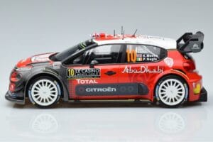 Citroen C3 WRC #10 K. Meeke / P. Nagle Rally Monte Carlo 2018 Norev 1:18 181636 Metall - pilt 3/6