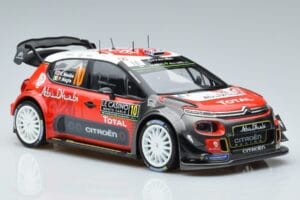 Citroen C3 WRC #10 K. Meeke / P. Nagle Rally Monte Carlo 2018 Norev 1:18 181636 Metall - pilt 4/6