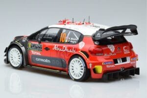 Citroen C3 WRC #10 K. Meeke / P. Nagle Rally Monte Carlo 2018 Norev 1:18 181636 Metall - pilt 5/6