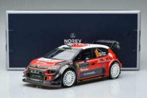 Citroen C3 WRC #10 K. Meeke / P. Nagle Rally Monte Carlo 2018 Norev 1:18 181636 Metall - pilt 6/6