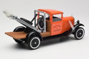 Citroen C4 Depanneuse Oranž Solido 1:18 118800-00 Metall - pilt 3/8