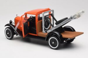 Citroen C4 Depanneuse Oranž Solido 1:18 118800-00 Metall - pilt 5/8