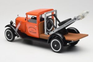 Citroen C4 Depanneuse Oranž Solido 1:18 118800-00 Metall - pilt 7/8