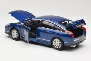 Citroen C6 Sinine Bburago 1:18 18-12073 Metall - pilt 5/8