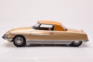 Citroen DS 19 Le Dandy Beež ja Pruun Norev 1:18 181741 Metall - pilt 3/6