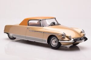 Citroen DS 19 Le Dandy Beež ja Pruun Norev 1:18 181741 Metall - pilt 4/6