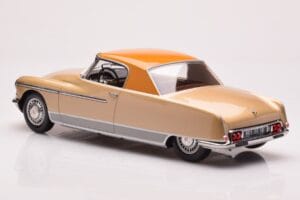 Citroen DS 19 Le Dandy Beež ja Pruun Norev 1:18 181741 Metall - pilt 5/6