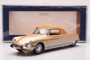 Citroen DS 19 Le Dandy Beež ja Pruun Norev 1:18 181741 Metall - pilt 6/6