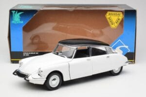 Citroen DS Berline Blanc Meije Solido 1:18 8033 Metall - pilt 8/8