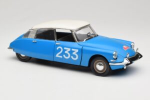 Citroen DS #233 Rally Sinine Solido 1:18 8034 Metall - pilt 6/8
